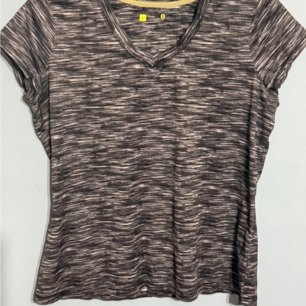 Gray V-Neck Women's Sweatshirt Gently Used - Picture 13 of 16